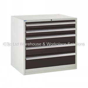 Euroslide Storage Cabinet 5 Drawer 825mm Type 2